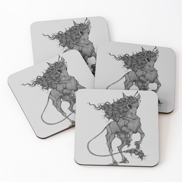 Item preview, Scary unicorn designed and sold by Shaktia.