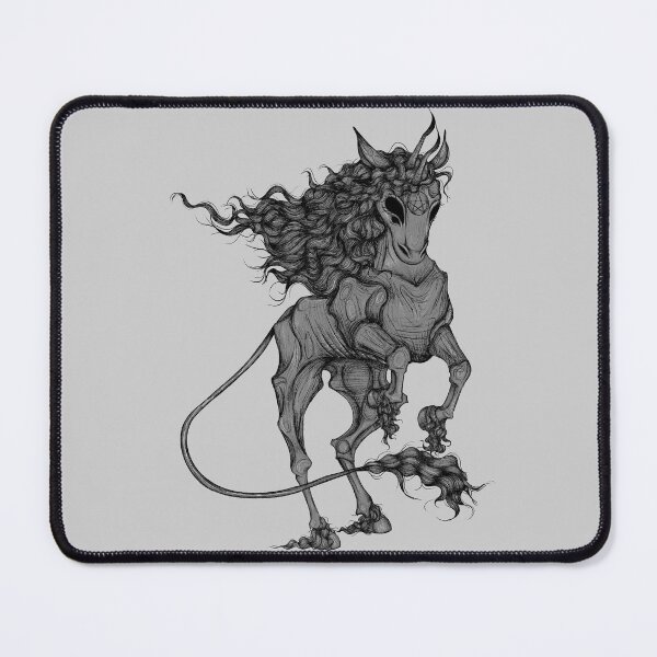 Item preview, Scary unicorn designed and sold by Shaktia.