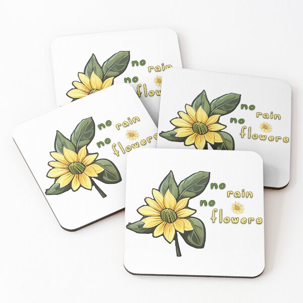 Item preview, No Rain, No Flowers designed and sold by Bug & Brush.