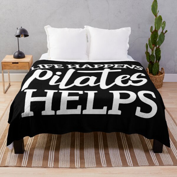 Item preview, life Happens Pilates Helps designed and sold by Azz4art.