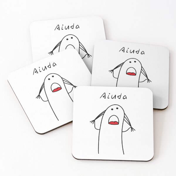 Item preview, Aiuda! Meme Flork Reaction designed and sold by ShopKate.