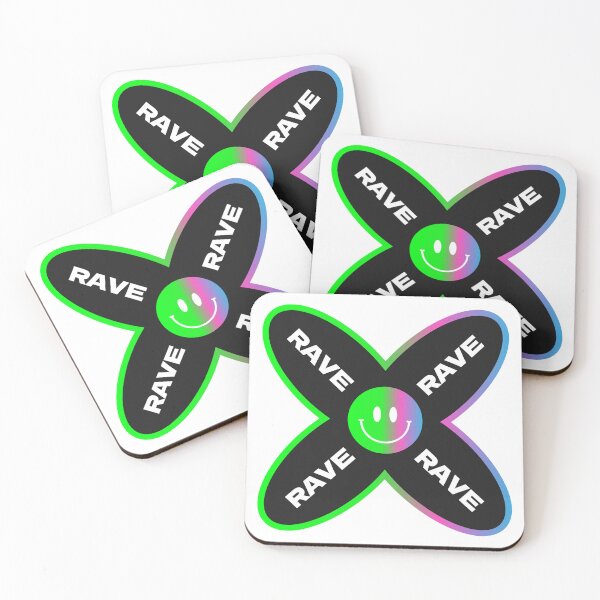 Item preview, Rave Flower: Acid Gradient designed and sold by NotGoodStickers.