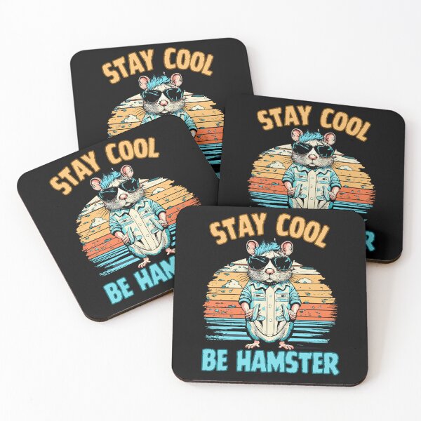 Item preview, Stay cool and be hamster designed and sold by CleanDecor.