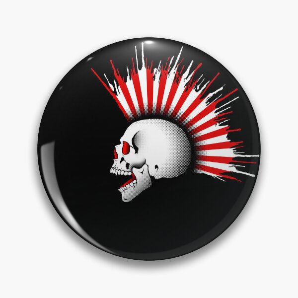 Item preview, Kamikaze Skull designed and sold by RevolutionGFX.