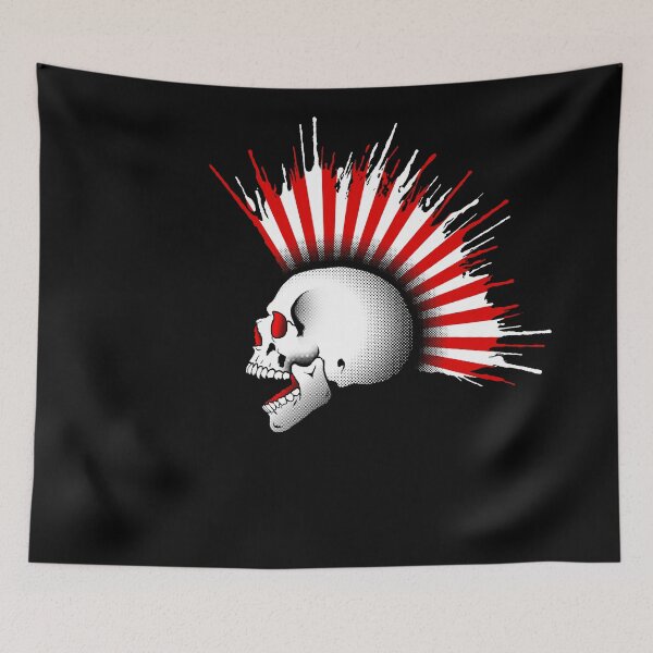 Item preview, Kamikaze Skull designed and sold by RevolutionGFX.
