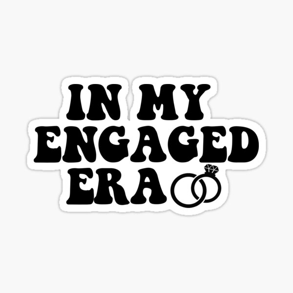 Engaged AF Bridal Shower Stickers – Paper Cute Ink