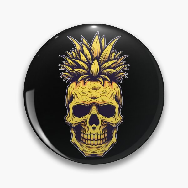 Item preview, scary pineapple skull designed and sold by drizzd.