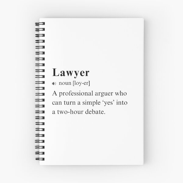 Item preview, Lawyer - Humorous Vocabulary Definition. Professional Arguer designed and sold by PrintWizardArt.