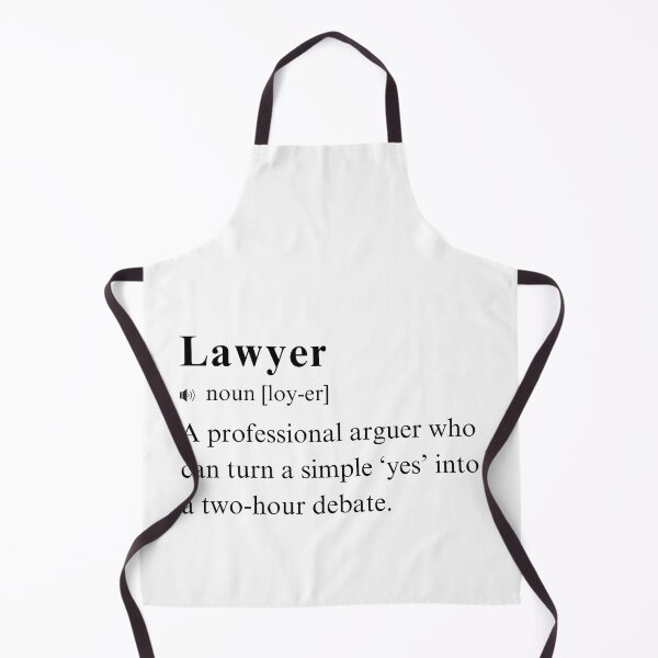 Item preview, Lawyer - Humorous Vocabulary Definition. Professional Arguer designed and sold by PrintWizardArt.