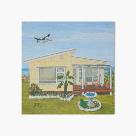 Retro Summer Days Art Board Print
