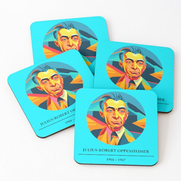 Item preview, Julius Robert Oppenheimer (1904 – 1967) [Ai Generated Vector Art] designed and sold by VitYanakorn.