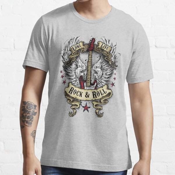 "Long Live Rock & Roll" Tshirt for Sale by sandersart Redbubble and roll tshirts long