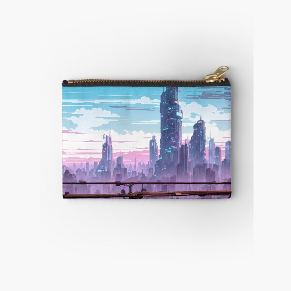 Artikelvorschau, Cyberpunk-Stadt entworfen und verkauft von Serene-Hue-Code.