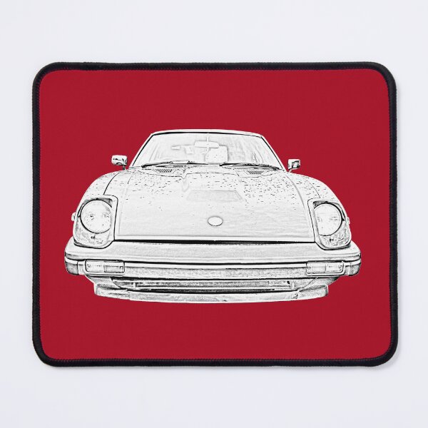 Item preview, Datsun 280ZX classic car monochrome designed and sold by soitwouldseem.