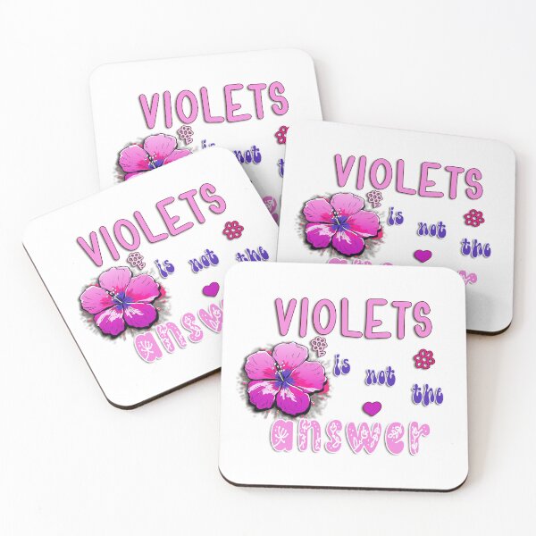Item preview, Violets is not the answer - violence is not the answer designed and sold by Bug & Brush.