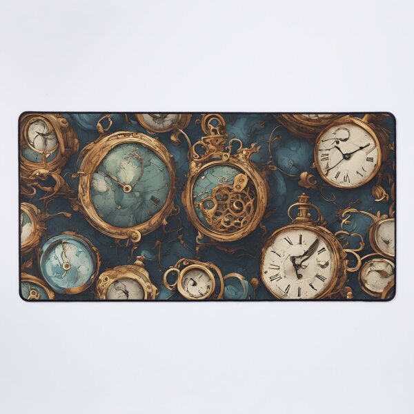 Item preview, Seamless Clock Patterns designed and sold by SeamCraft.