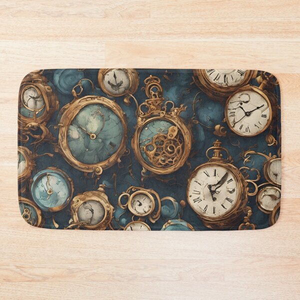 Item preview, Seamless Clock Patterns designed and sold by SeamCraft.