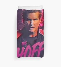 The Hoff - David Hasselhoff Retro Allover Patten Duvet Cover
