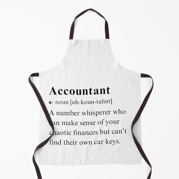 Item preview, Accountant - Humorous Vocabulary Definition. Number Whisperer designed and sold by PrintWizardArt.
