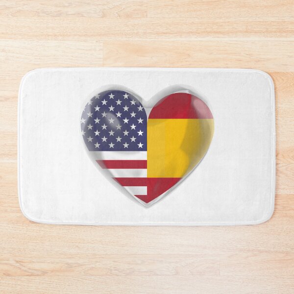 Item preview, American in Spain - Spanish in America - USA SPAIN designed and sold by soniaaseguin.