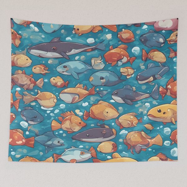 Item preview, Cute Small Fish Design designed and sold by SeamCraft.