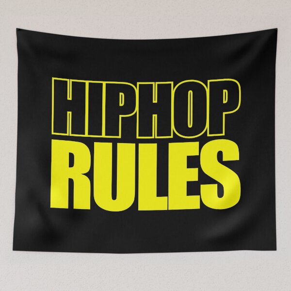 Item preview, Hiphop Rules designed and sold by Tee4Daily.