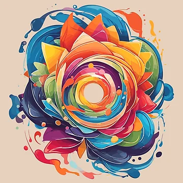 Artwork thumbnail, Abstract chakra visualization by InkElemental