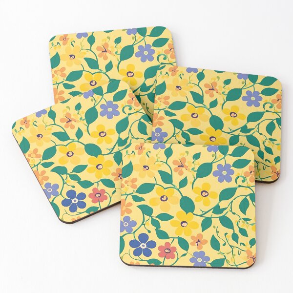 Item preview, Adorable Flowers Pattern designed and sold by SeamCraft.