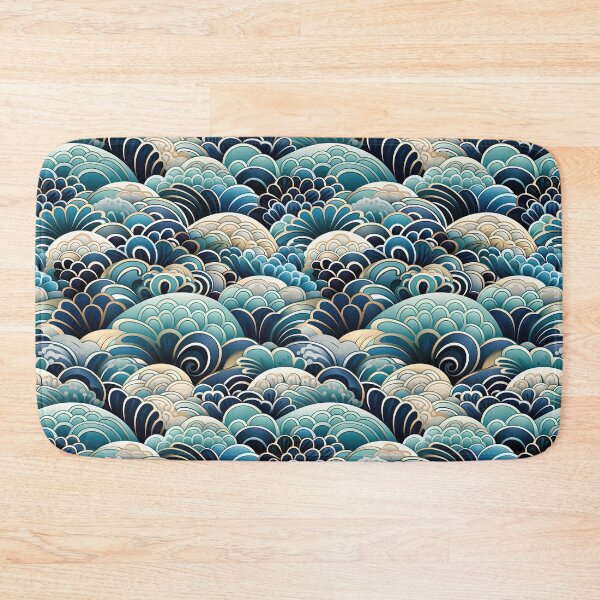 Item preview, Turquoise Dragon Scale designed and sold by HatiDesign.