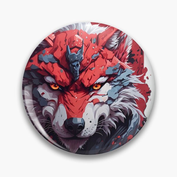 Item preview, Bloodthirsty Big Bad Wolf Bust 5 designed and sold by RabbitPrints.