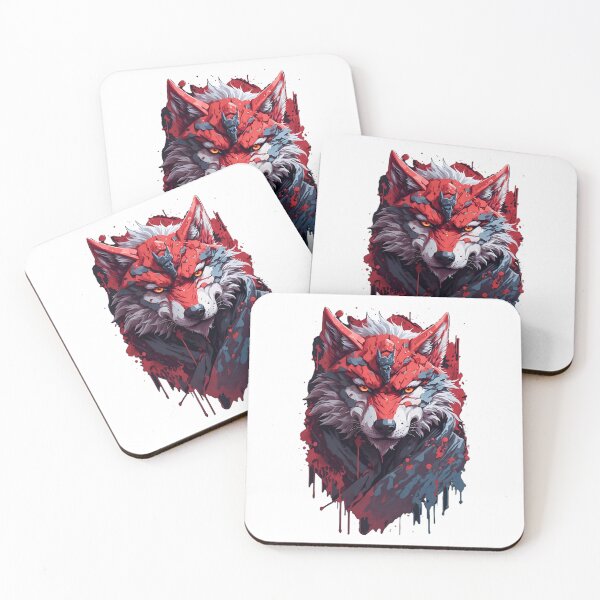 Item preview, Bloodthirsty Big Bad Wolf Bust 5 designed and sold by RabbitPrints.