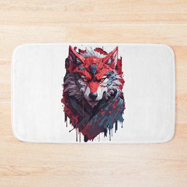 Item preview, Bloodthirsty Big Bad Wolf Bust 5 designed and sold by RabbitPrints.