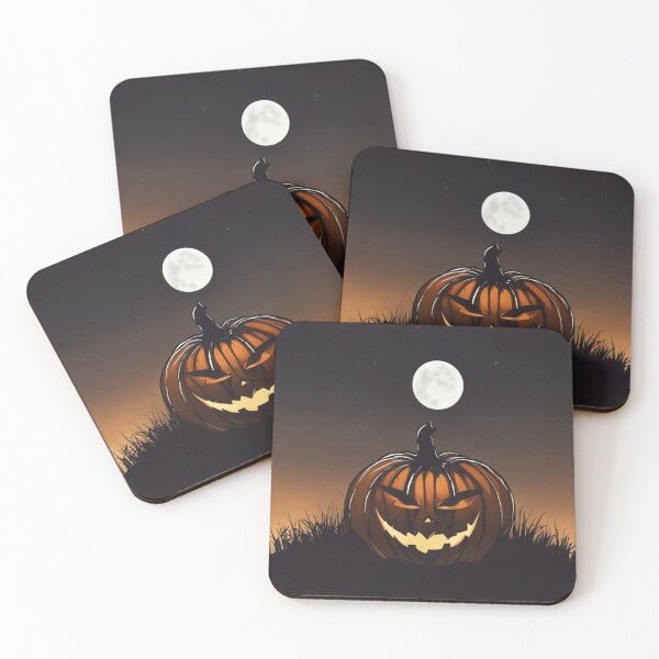 Item preview, Malevolent Moonrise Pumpkin designed and sold by Feathers & Futhark.