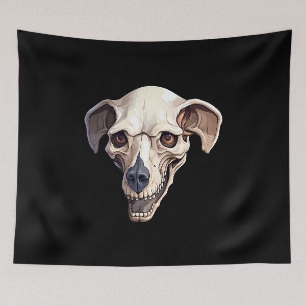 Item preview, Halloween Skull Dog: Spooky Pooch designed and sold by hamishby.