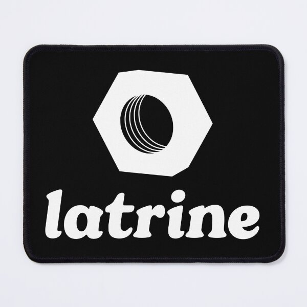 Item preview, Latrine - Nutty Female Restroom Humor designed and sold by kcaandwu.