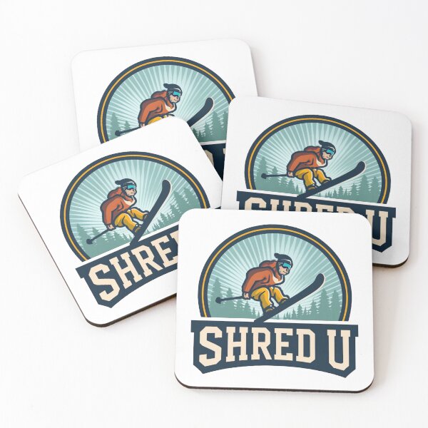 Item preview, Shred University Skiing designed and sold by Esskay Designs.