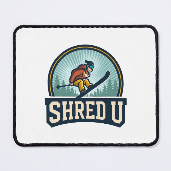 Item preview, Shred University Skiing designed and sold by Esskay Designs.