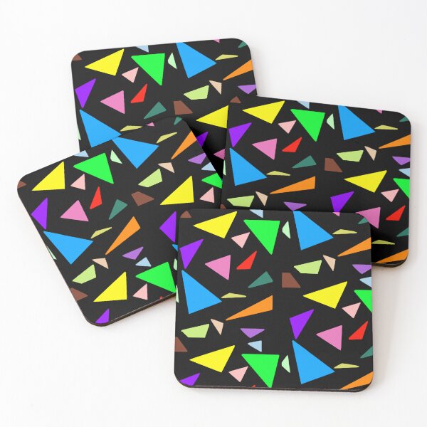 Item preview, Triangles - Black designed and sold by xiarennnnn.