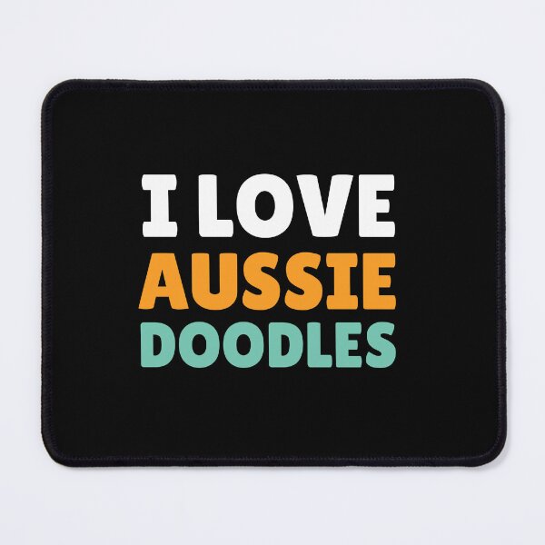 Item preview, Copy of I Love Aussiedoodles Gift designed and sold by Guarddogdrive.