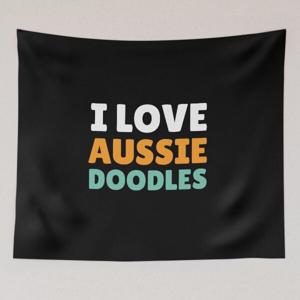 Item preview, Copy of I Love Aussiedoodles Gift  designed and sold by Guarddogdrive.