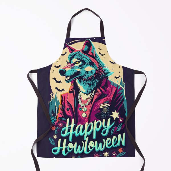 Artikelvorschau, Fröhliches Howloween Wolfman entworfen und verkauft von Ellimade.
