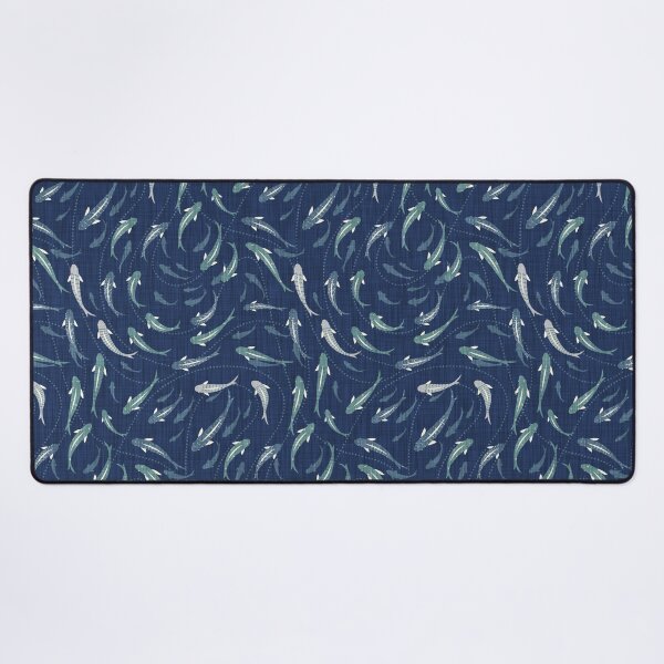 Item preview, Shoal of Fish - Classic Navy designed and sold by appleyards.