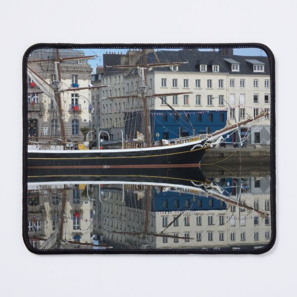 Item preview, Reflection of the curved profile of a boat in the water designed and sold by alanoix.