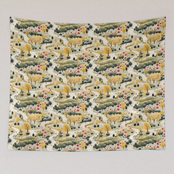 Item preview, Apple Orchard 3 designed and sold by Katharine Hamlet.