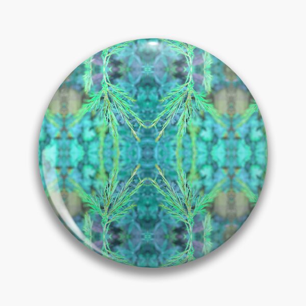 Item preview, Christmas Pine Sprig Photo Pattern Turquoise designed and sold by vallisrowe.