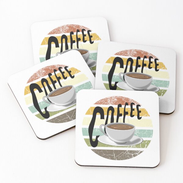 Item preview, Coffee Wave Retro Effect designed and sold by ARTCLAYSTO.