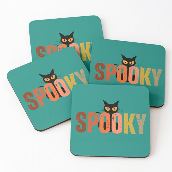 Item preview, spooky cat  designed and sold by Poonam Khabria.