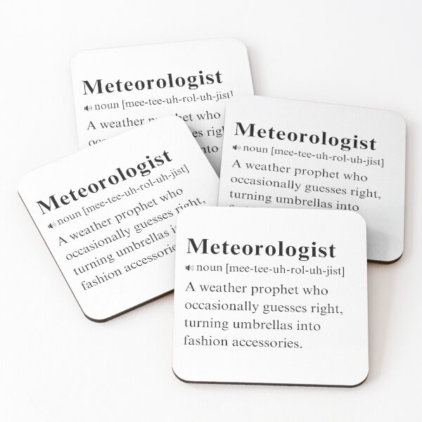 Item preview, Meteorologist - Humorous Vocabulary Definition. Weather Whisperer designed and sold by PrintWizardArt.