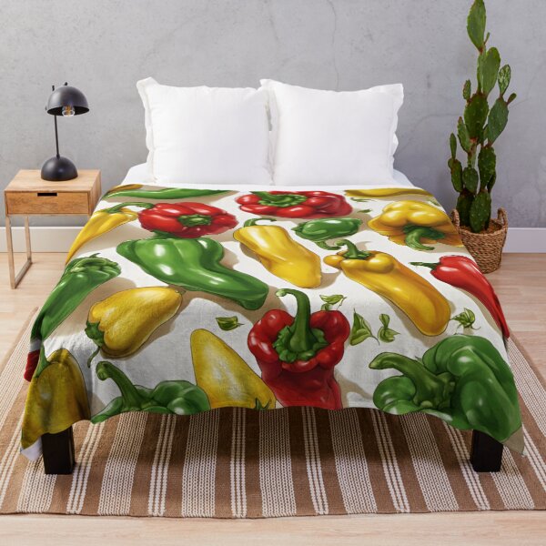 Item preview, Green, Yellow and Red Peppers designed and sold by SeamCraft.
