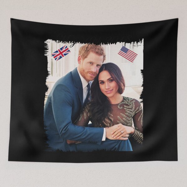 Item preview, Prince Harry & Meghan actor Markle, Royal Wedding, and designed and sold by AleighaSkinne.